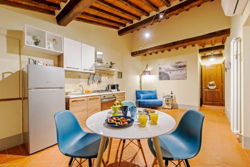 Kuchyň nebo kuchyňský kout v ubytování Residenza d'Epoca La Rosa