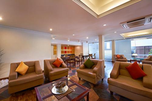 Χώρος καθιστικού στο Berjaya Hotel Colombo