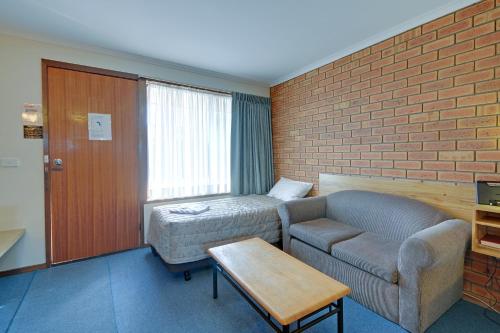 Zona de estar de Tree Rose Motel Morwell