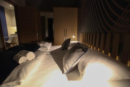 Ένα ή περισσότερα κρεβάτια σε δωμάτιο στο Luxury Apartments Taša