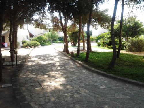 Jardín al aire libre en Residence Punta Longa