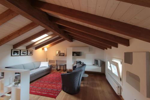 Posezení v ubytování B&B Marina