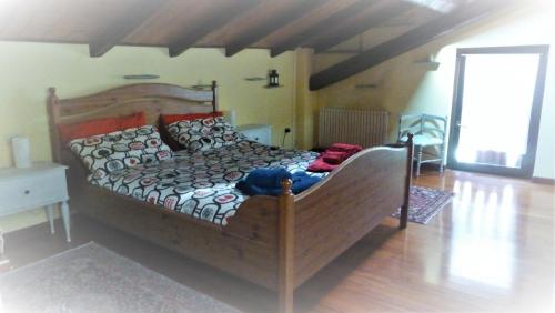 Ένα ή περισσότερα κρεβάτια σε δωμάτιο στο Vecchia Cartiera