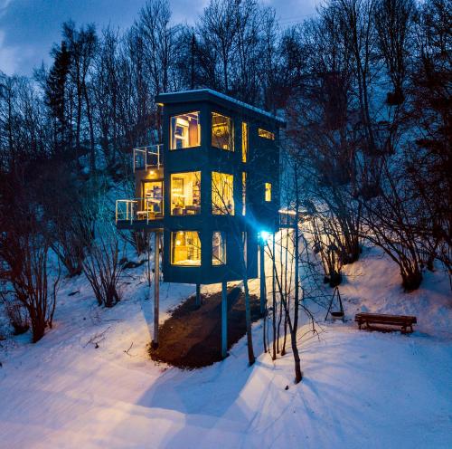 Hardanger Panorama Lodge зимой