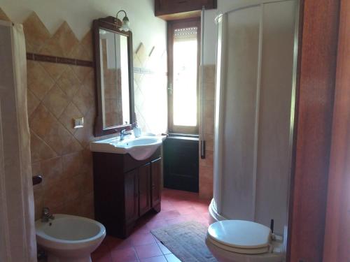 Koupelna v ubytování B&B Bella Vista