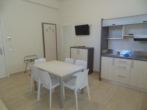 Η κουζίνα ή μικρή κουζίνα στο Residence Conchiglie