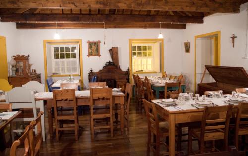 ห้องอาหารหรือที่รับประทานอาหารของ Quinta Do Martelo