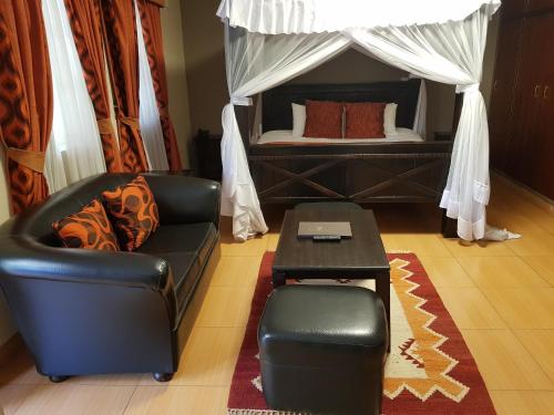 Ruang duduk di Margarita House