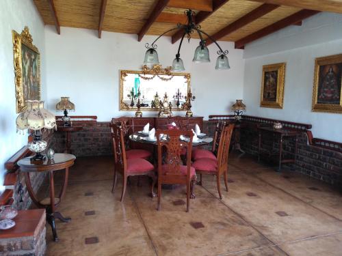 Casa Hacienda Nasca Oasis 레스토랑 또는 맛집