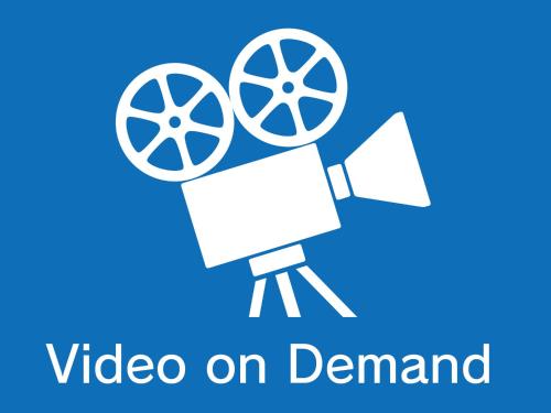 a video on demand logo with a video on demand sign at Hotel AQUA Blue Yokosuka (Adult Only) in Yokosuka