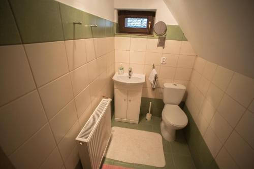 Koupelna v ubytování Bondyrz 134