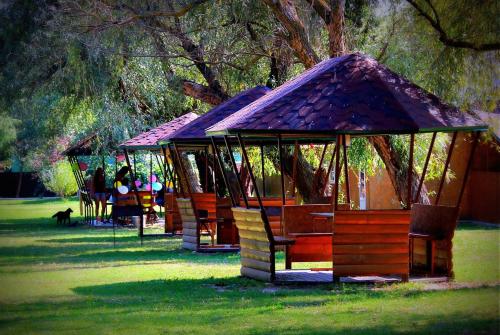 Κήπος έξω από το Holiday Park Dunay