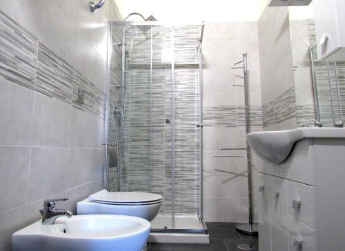 Een badkamer bij Il Rifugio di Garibaldi