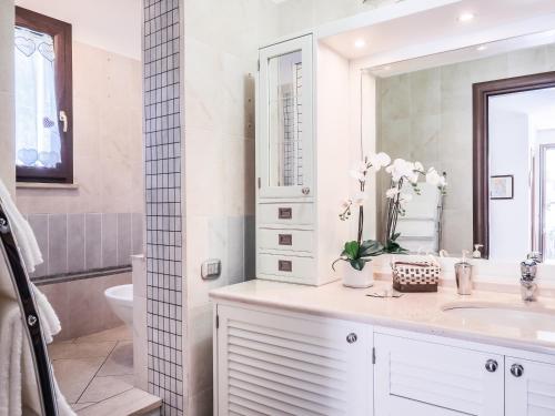 Et badeværelse på La Strada al mare