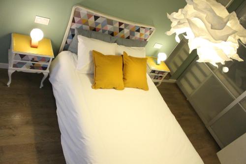 Posteľ alebo postele v izbe v ubytovaní Apartamento Mercado-Centro