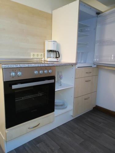 Dapur atau dapur kecil di Wohnung Neunkirchen 3