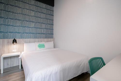 Postel nebo postele na pokoji v ubytování Starrywhale hostel