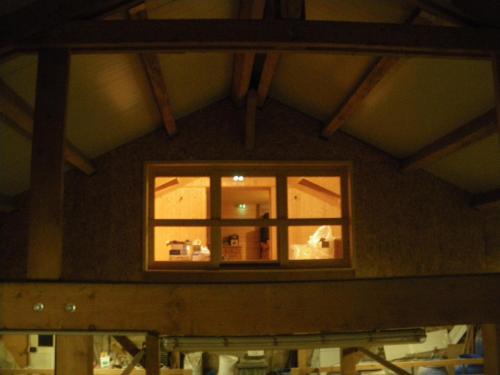 a window in a room in a house at Gite IM-BERG in Metzeral