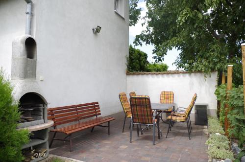 Patio nebo venkovní prostory v ubytování U Klárinky