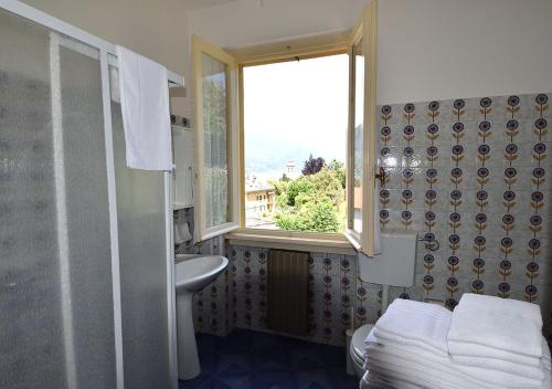 Koupelna v ubytování La Piccola Bellagio