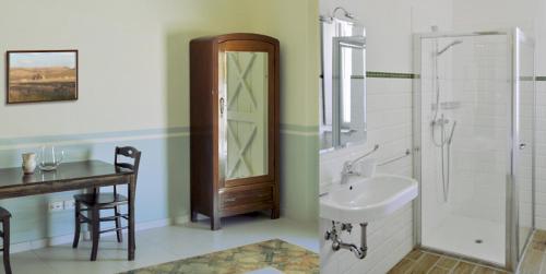 Ένα μπάνιο στο Masseria Agriturismo Moschella