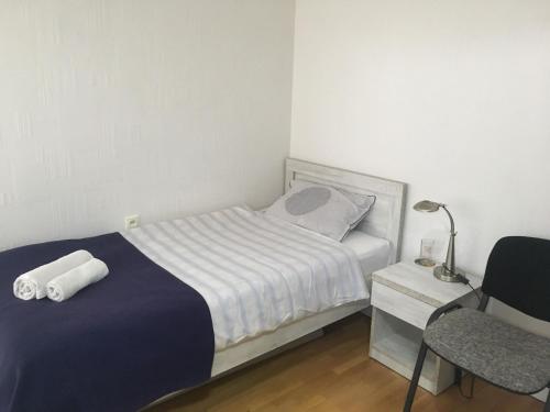 Postel nebo postele na pokoji v ubytování Guest House Rampa