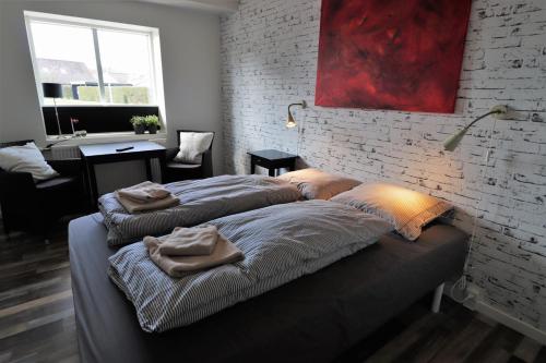 Postel nebo postele na pokoji v ubytování A-Bed