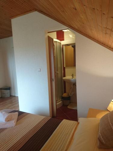 Koupelna v ubytování House Viktoria