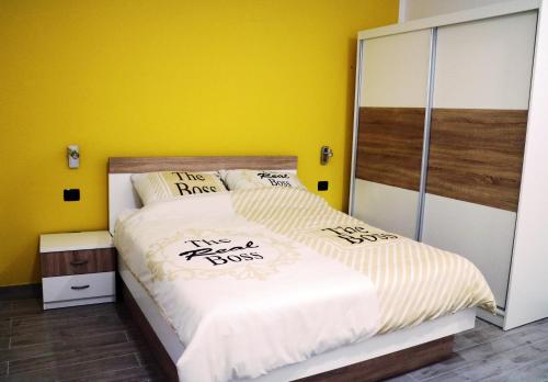 Postel nebo postele na pokoji v ubytování Apartment Toni
