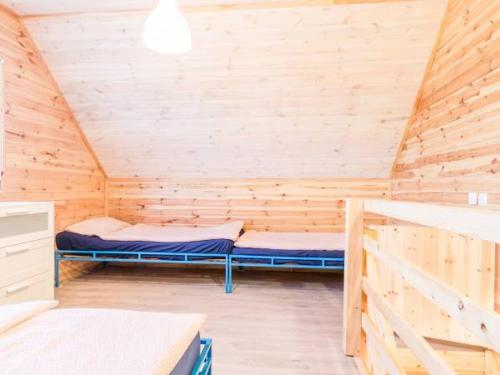 Postel nebo postele na pokoji v ubytování Domki Anchor