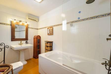 Villa Can Mestreso Suite Ibiza tesisinde bir banyo