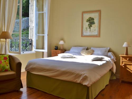 Voodi või voodid majutusasutuse Chatelet de Campo toas