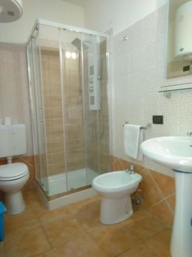 Baðherbergi á B&B Alghero Republic