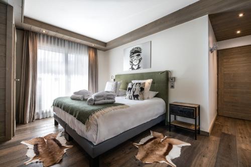 Katil atau katil-katil dalam bilik di Mammoth Lodge by Alpine Resorts