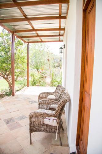 Taman di luar Royal Karoo Safari Lodge