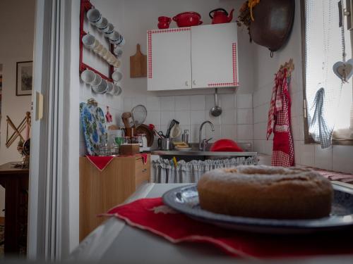A cozinha ou cozinha compacta de Casa Di Mamma Casa Vacanze