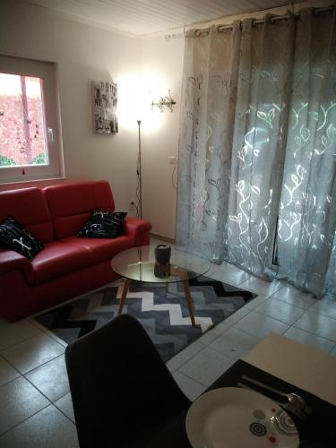 Χώρος καθιστικού στο appartements et