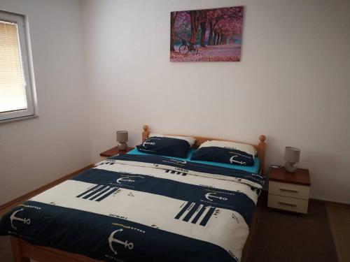 Ein Bett oder Betten in einem Zimmer der Unterkunft Villa Bico