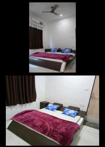 Una cama o camas en una habitación de Best B&B in Orchha