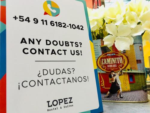 Certifikát, hodnocení, plakát nebo jiný dokument vystavený v ubytování LOPEZ Hostel & Suites