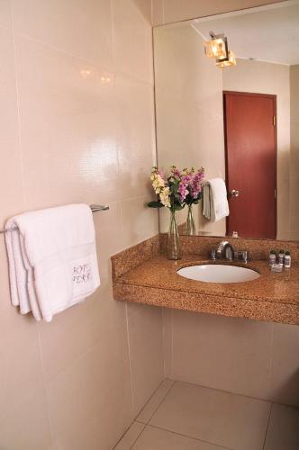 Ένα μπάνιο στο Hotel Ferrua