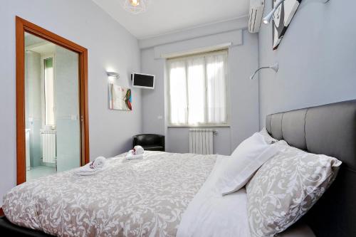 Voodi või voodid majutusasutuse Sapphire Apartment toas