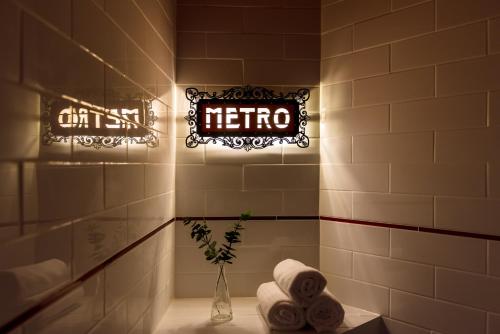 Ένα μπάνιο στο Sleepway Apartments - Red Metro