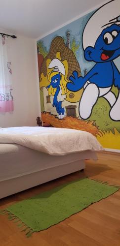 Katil atau katil-katil dalam bilik di Brilliant Apartman