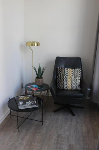 Istumisnurk majutusasutuses CITYSTAY