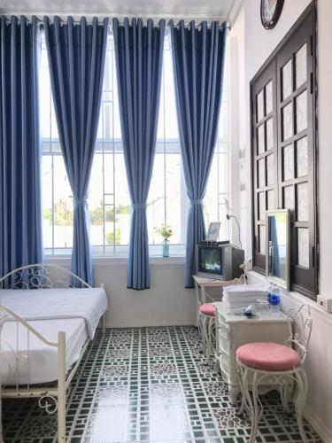 Ruang duduk di Timothy Homestay Hue