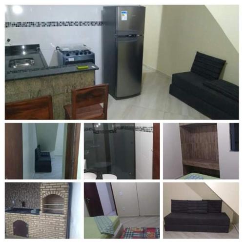 Nhà bếp/bếp nhỏ tại Kitnet Central - Arraial do Cabo