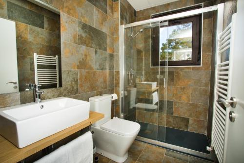 Kúpeľňa v ubytovaní Villa Lucerna Sports & Hotel Resort