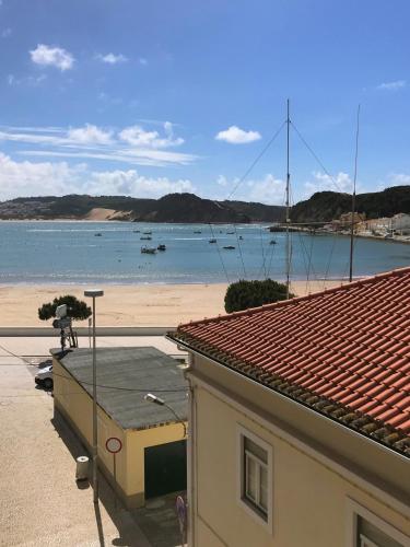 a view of the beach from the roof of a building at BonitaBay in São Martinho do Porto