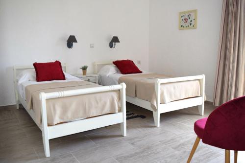 Elounda George Studiosにあるベッド